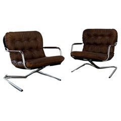 Cantilevered Italian Lounge chairs - sold separately