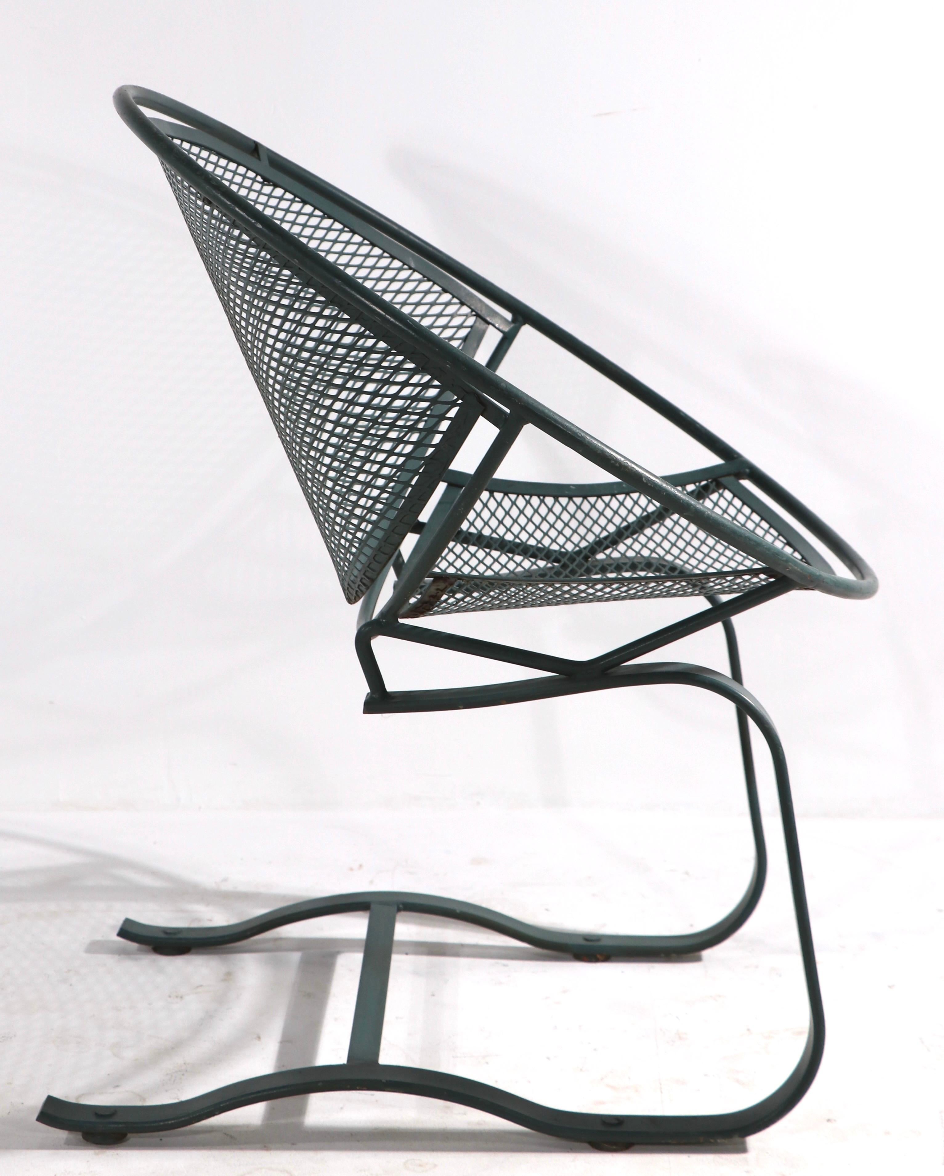 20th Century  Cantilevered Salterini Radar Chair by Tempestini