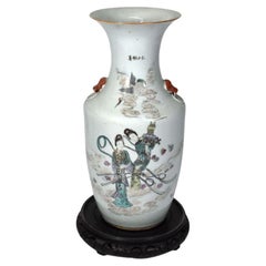 Vase en porcelaine de Canton, datant d'environ 1900