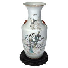 Kanton-Porzellanvase, um 1900