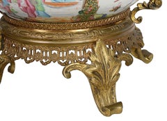 Cantonese / Rose-medallion ormolu mounted Bowl, C19th