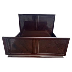 Cantoni 72"w Bookmatched Mahogany w/ inlay King size Bed