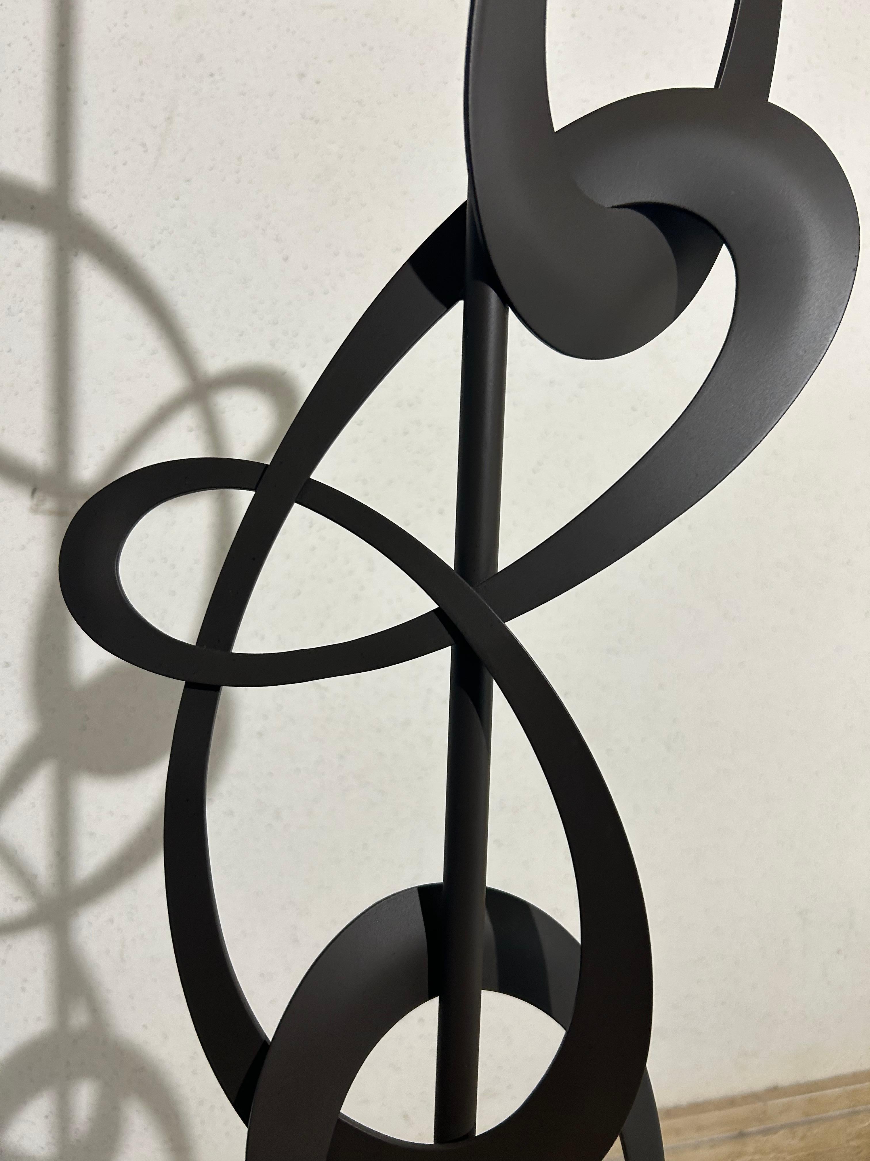 Lampadaire Cantori Decò - Design italien artisanal en Ferro Antico brun en vente 4
