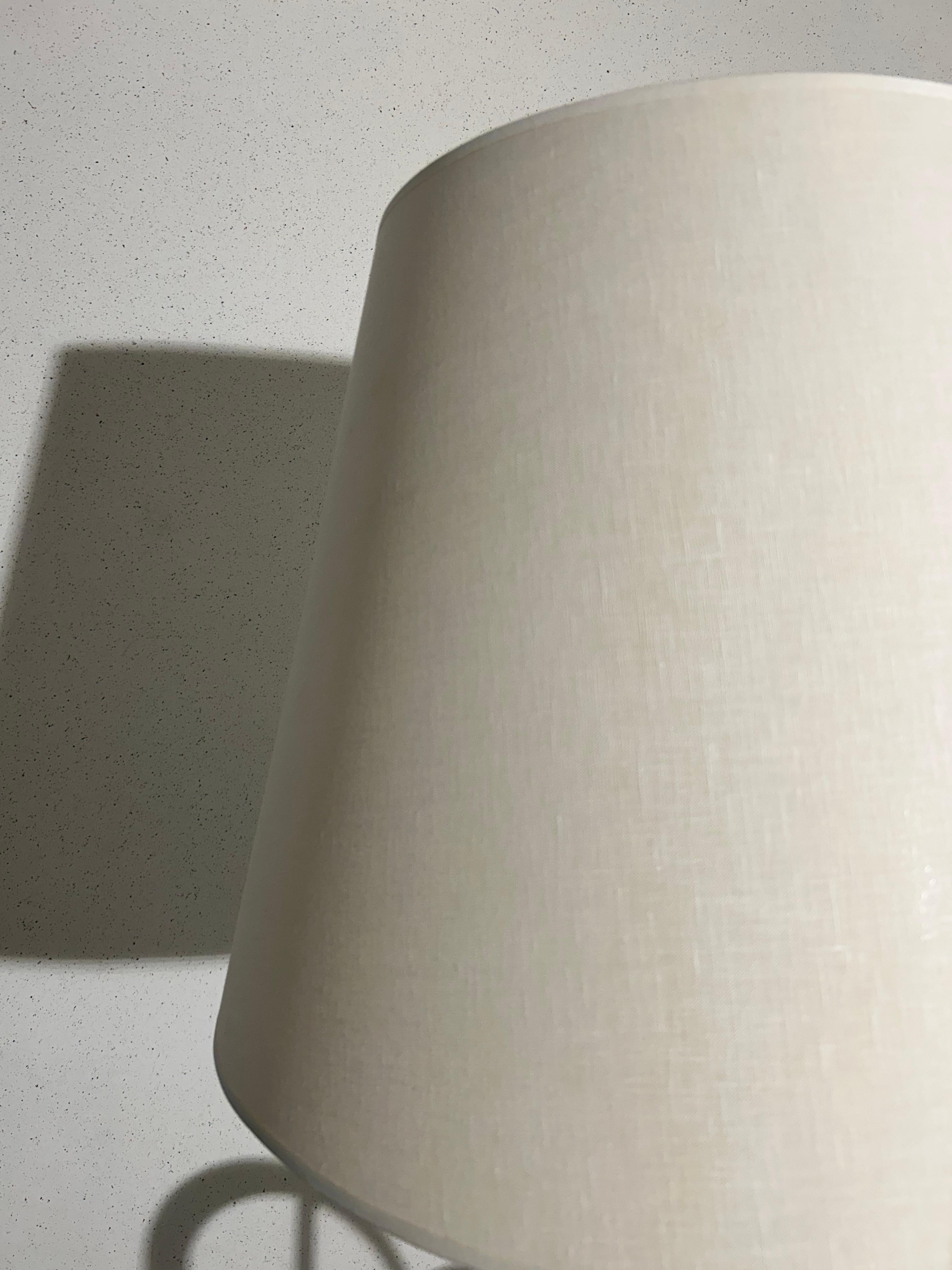 Lampadaire Cantori Decò - Design italien artisanal en Ferro Antico brun en vente 5
