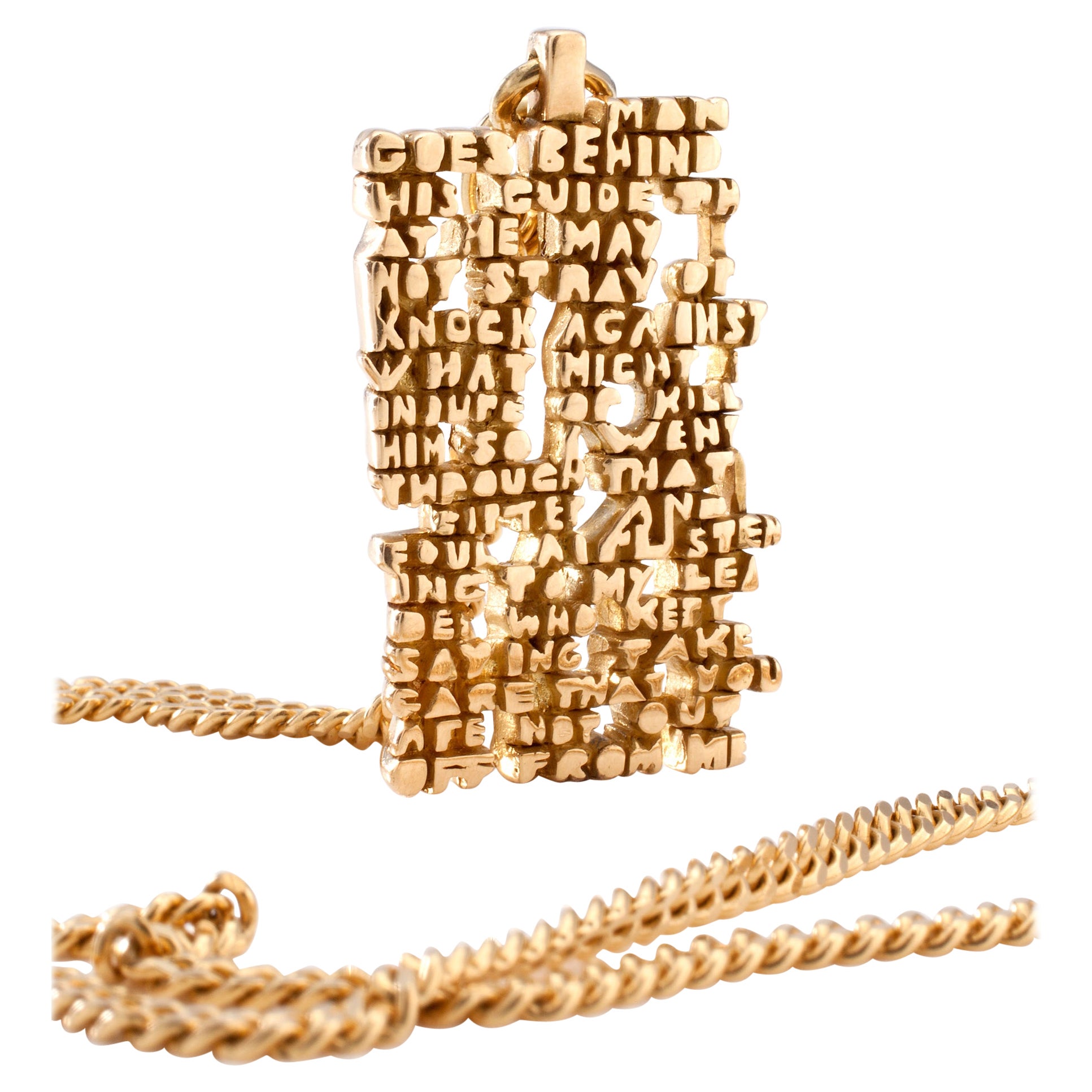 "Cantos" Hell-V Ring in 18-Karat Gold by Anne Fischer, 2008