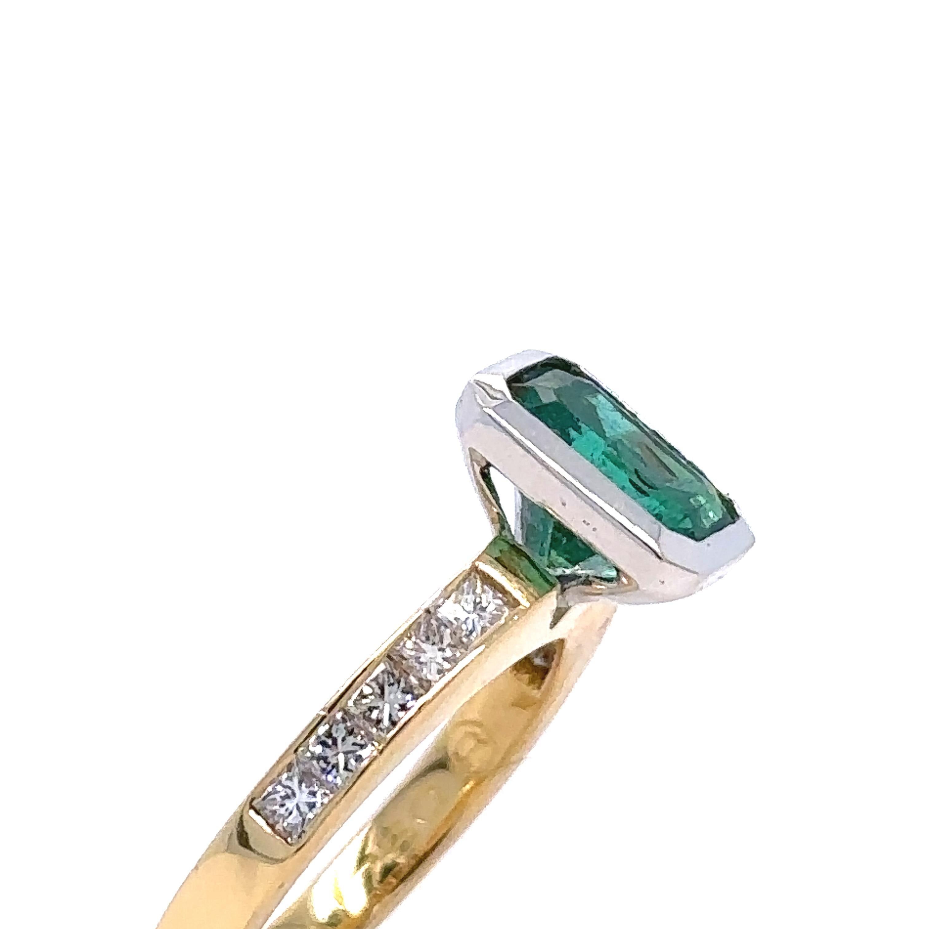 Canturi Zambian Smaragdring 1,35 Karat Damen