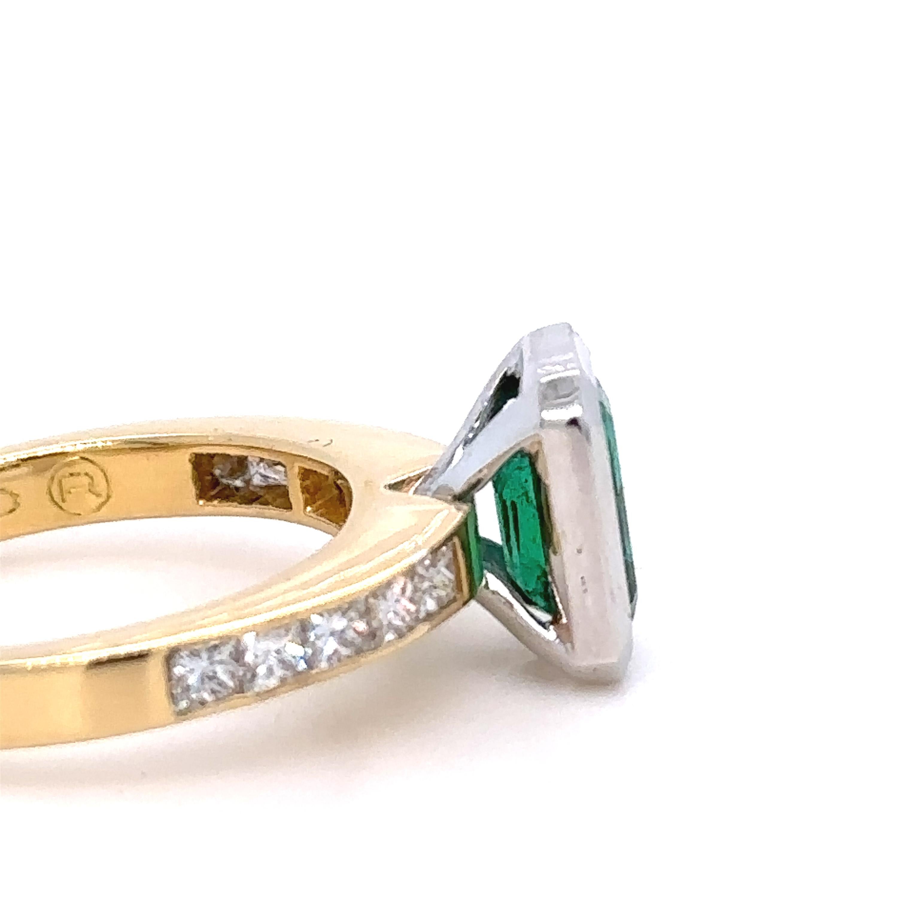 Canturi Zambian Smaragdring 1,35 Karat 3