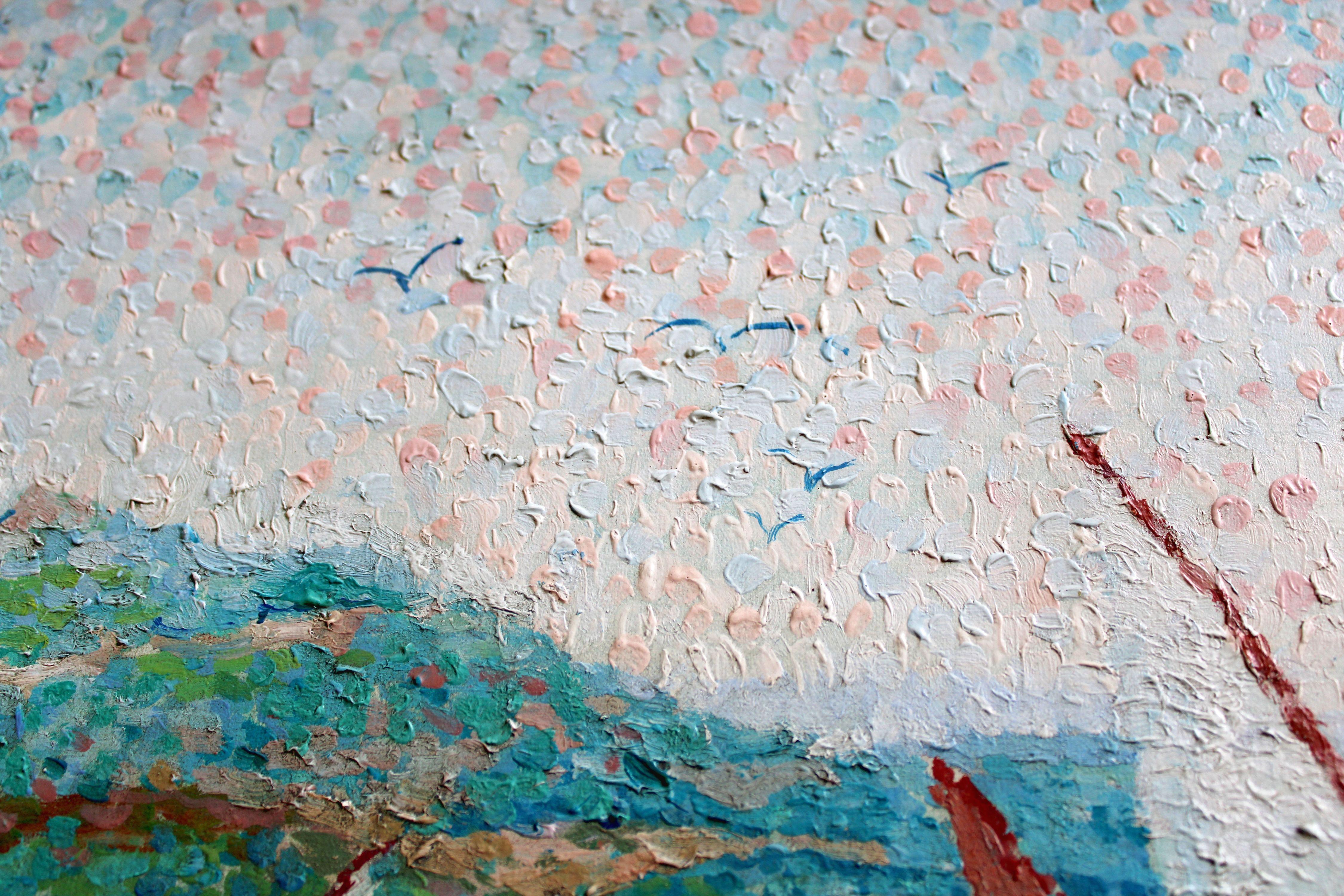 Collioure. Oil on canvas 50, 5 x 61 cm For Sale 12