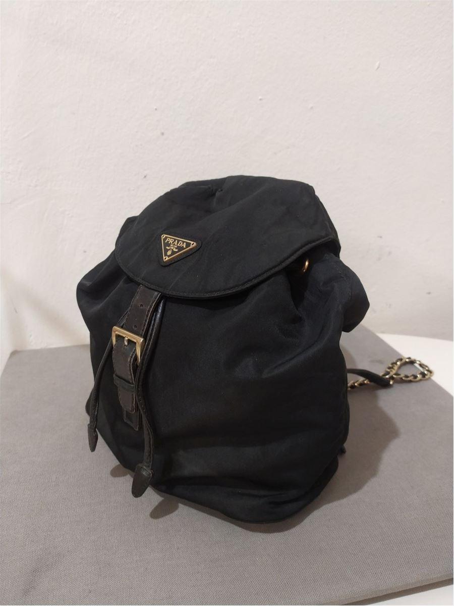 prada backpack sizes