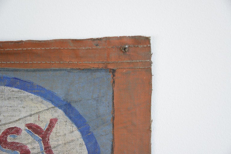 Canvas Circus Banner Fortune Teller, circa 1950s at 1stDibs