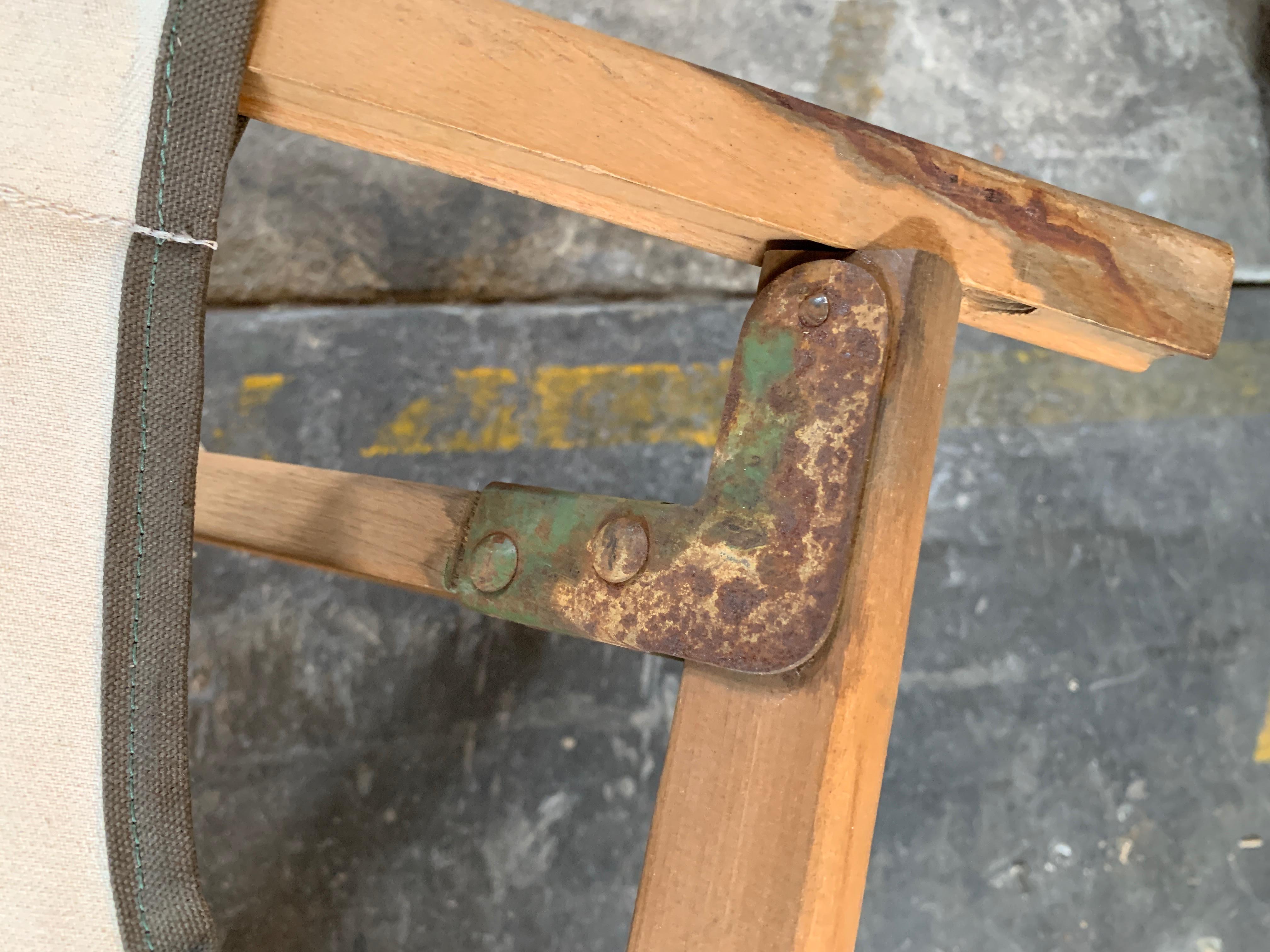 wooden army cot