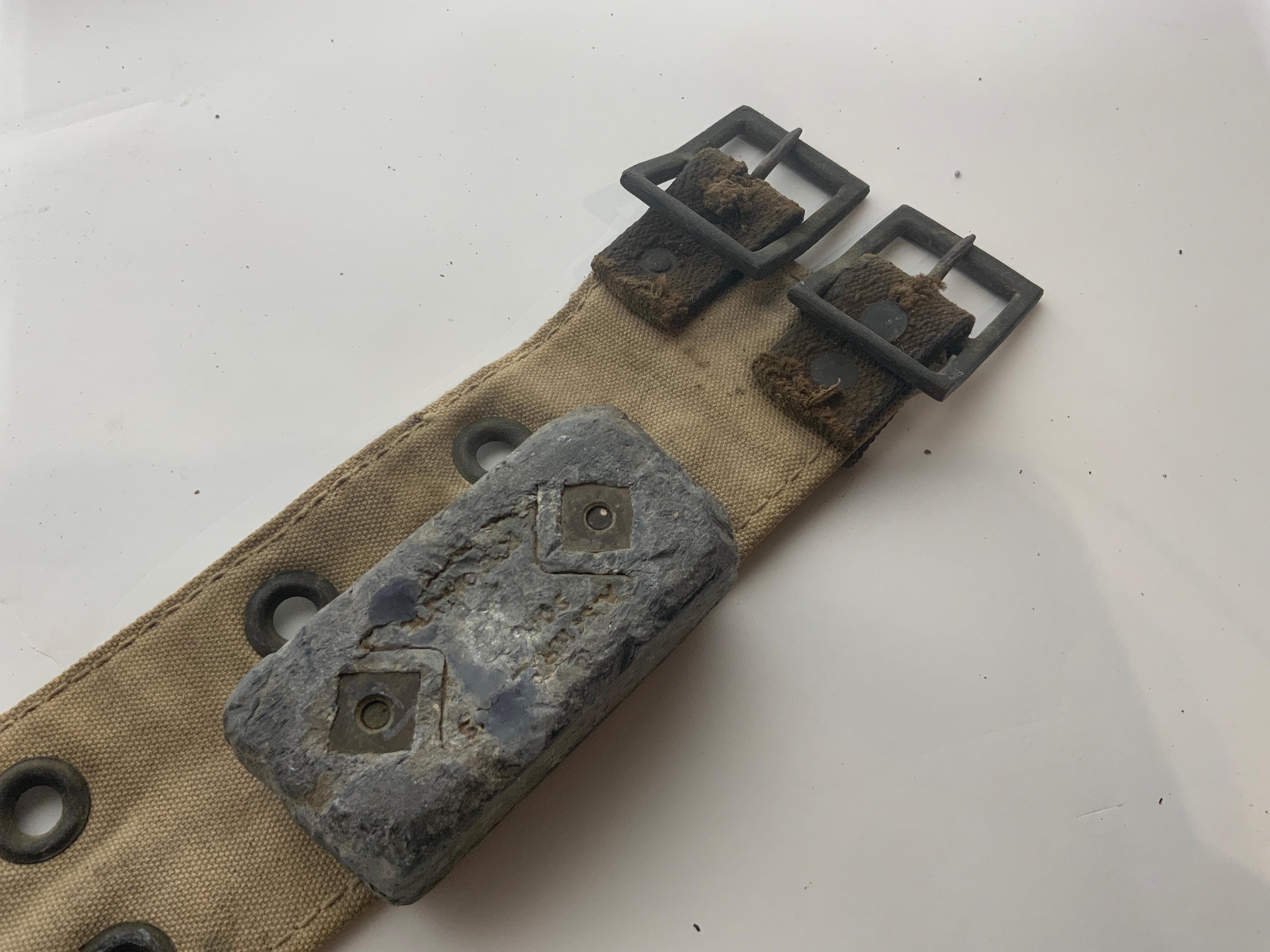 Laiton Ceinture de plongée en toile en vente
