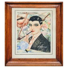 Canvas Mixed media by Sacha Zaliouk 1927