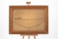 Toile ""Navires au port""