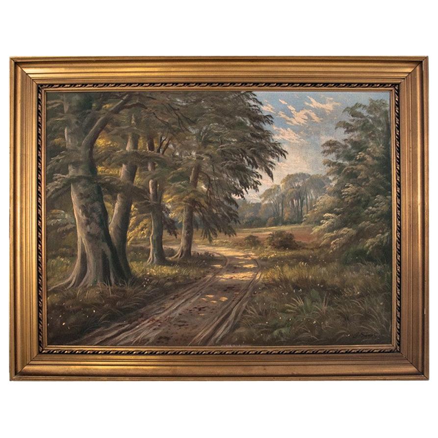 Canvas "Way in the Forest"