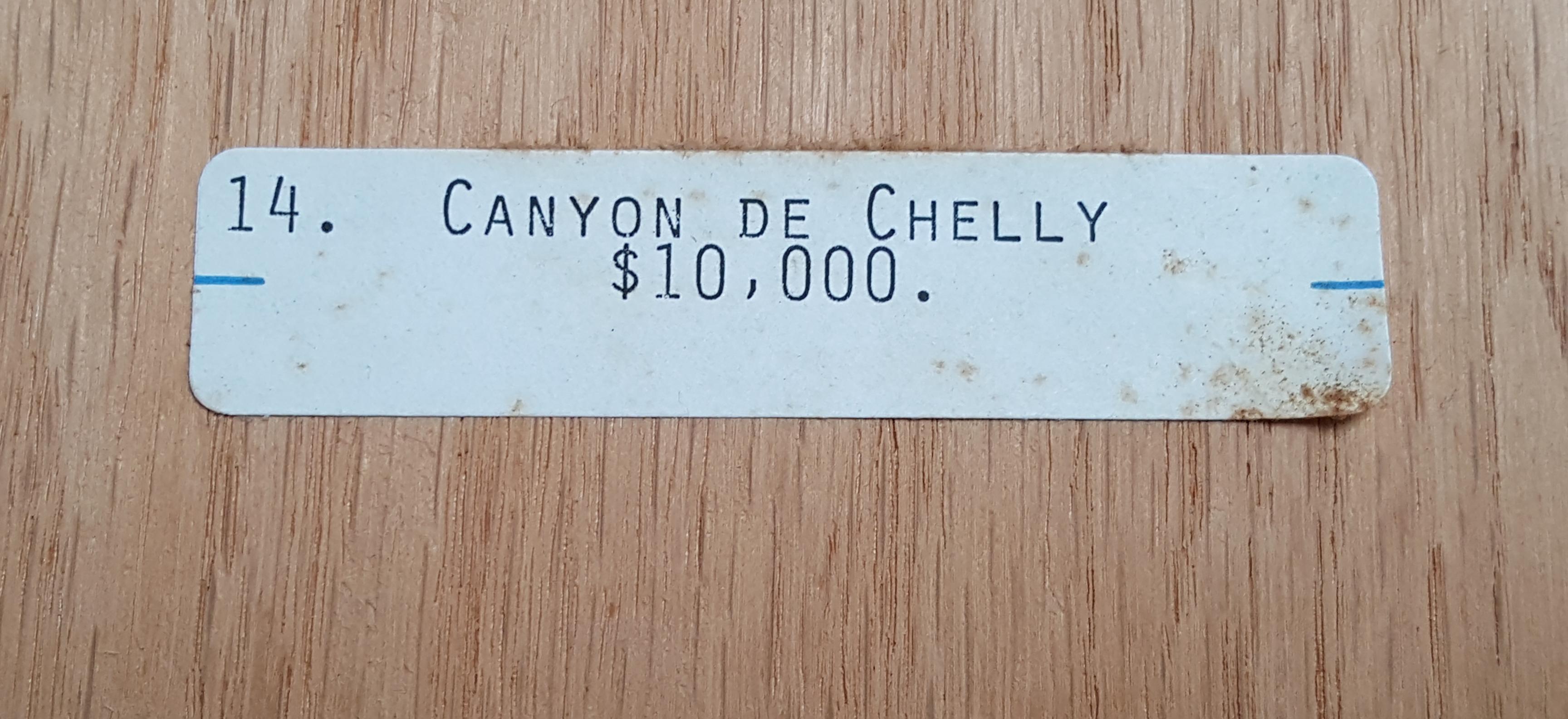 Late 20th Century 'Canyon De Chelly' by Irwin Whitaker For Sale