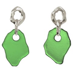 Orecchini Canyon in argento 925 e Greene & Greene Stone di CLED