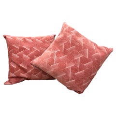 Canyon Rose Pink Moroccan Throw Pillow