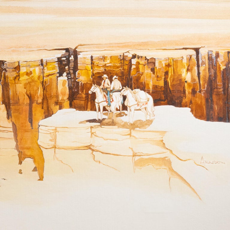 "Canyon View" Original Painting by Michael Atkinson For