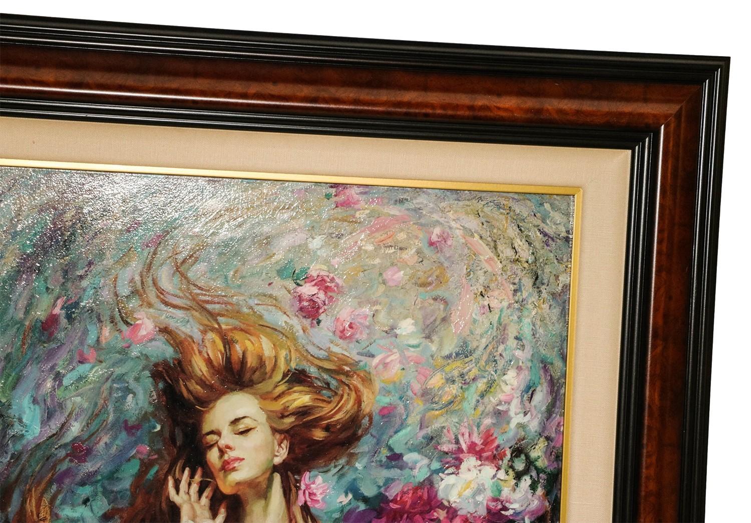 American Cao Yong “Winds of Love” Giclee On Canvas For Sale