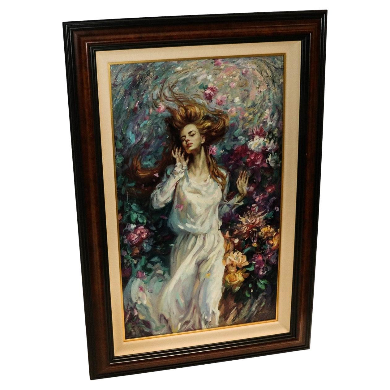 Cao Yong “Winds of Love” Giclee On Canvas For Sale