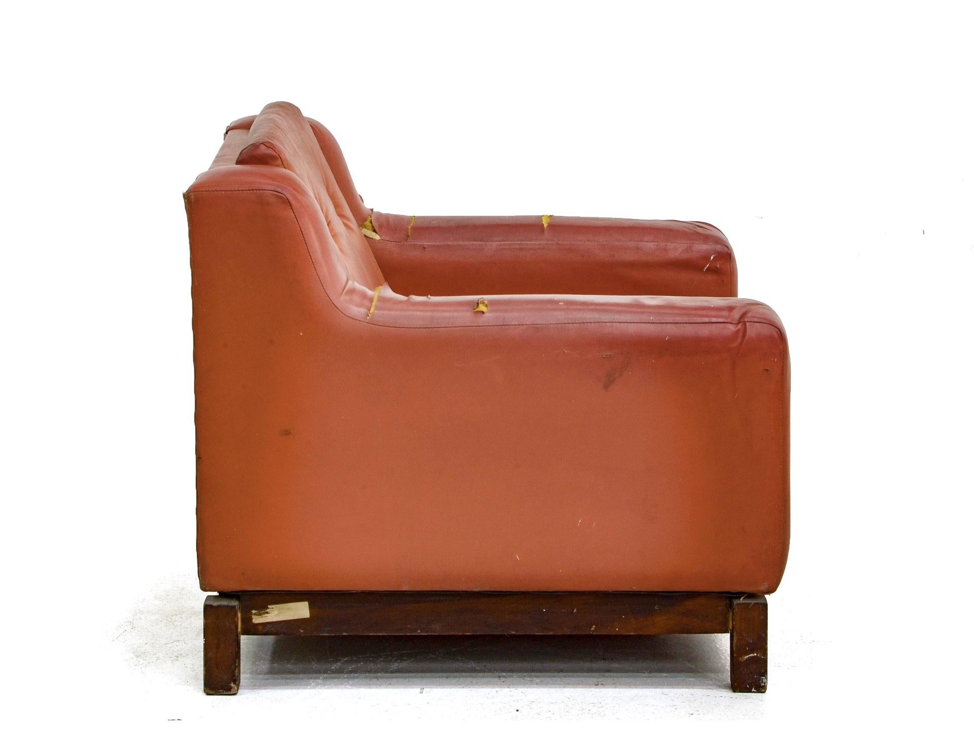 Mid-Century Modern Caola Armchair, by Sergio Rodrigues, Brazilian Hardwood, Brazilian Midcentury For Sale