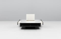 Table basse Caori de Vico Magistretti Knoll International Gavina noire, années 1960