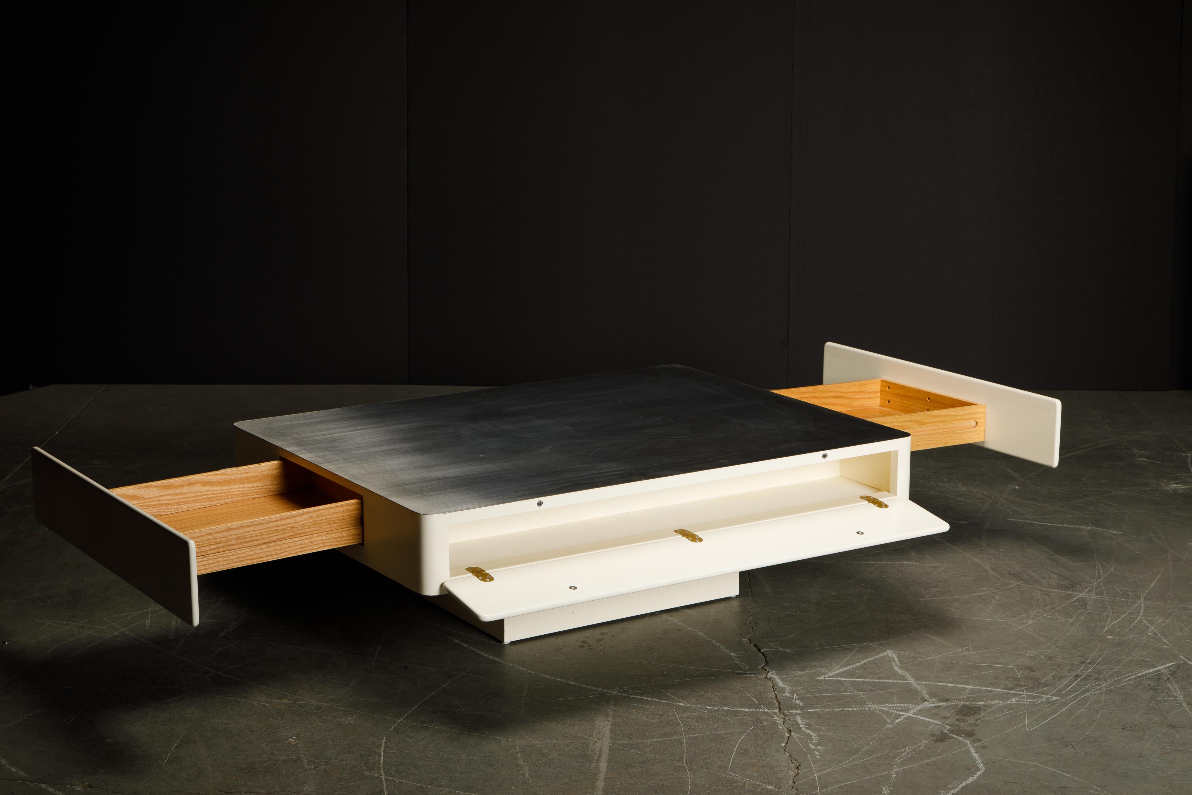 'Caori' Attributed Coffee Table by Vico Magistretti for Gavina  2