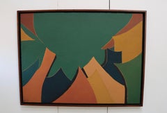 Abstraktes Kunstwerk „Caos Urbano“ des mexikanischen Künstlers Maricruz Hernandez Covarrubias