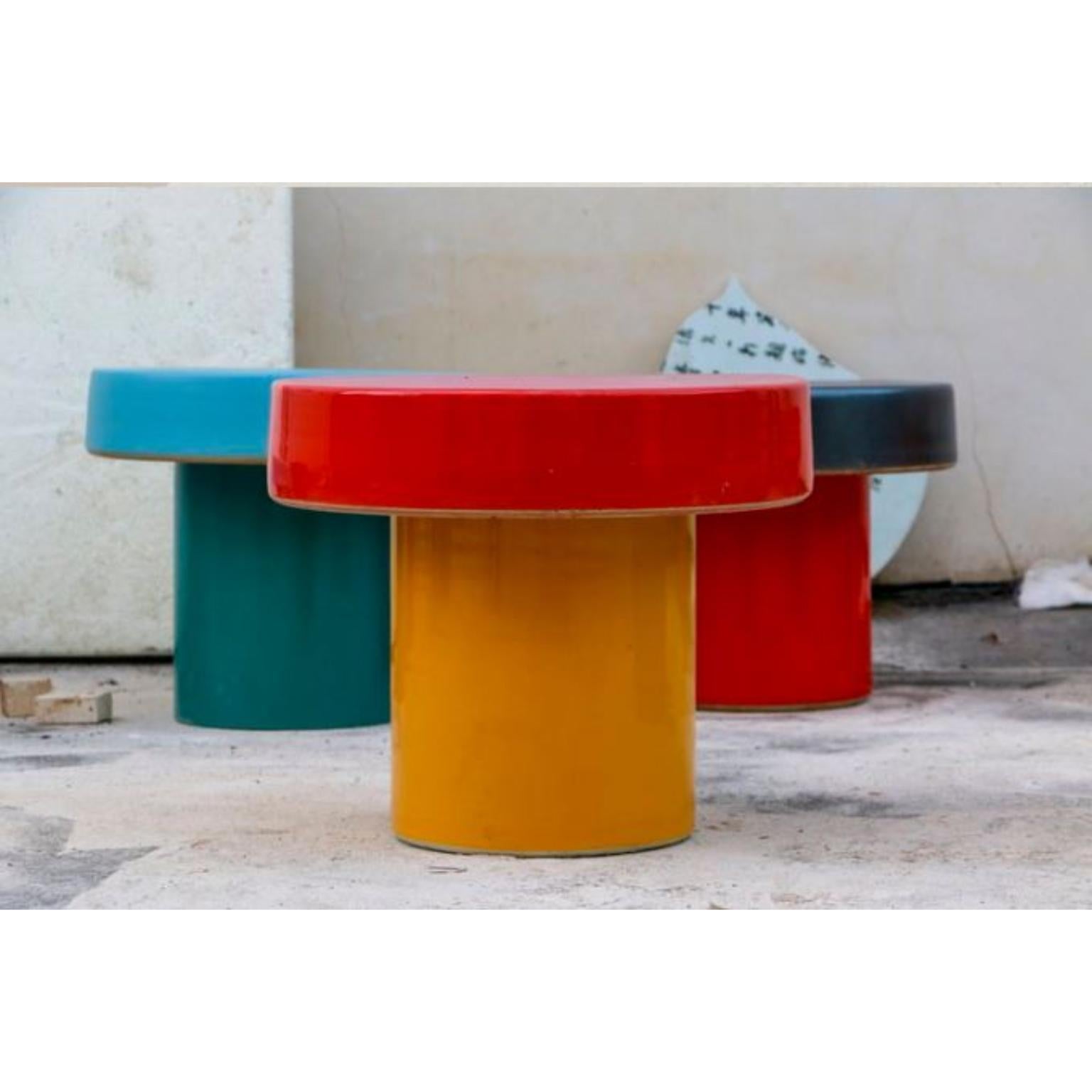 Cap Bistro Table by WL Ceramics For Sale 1