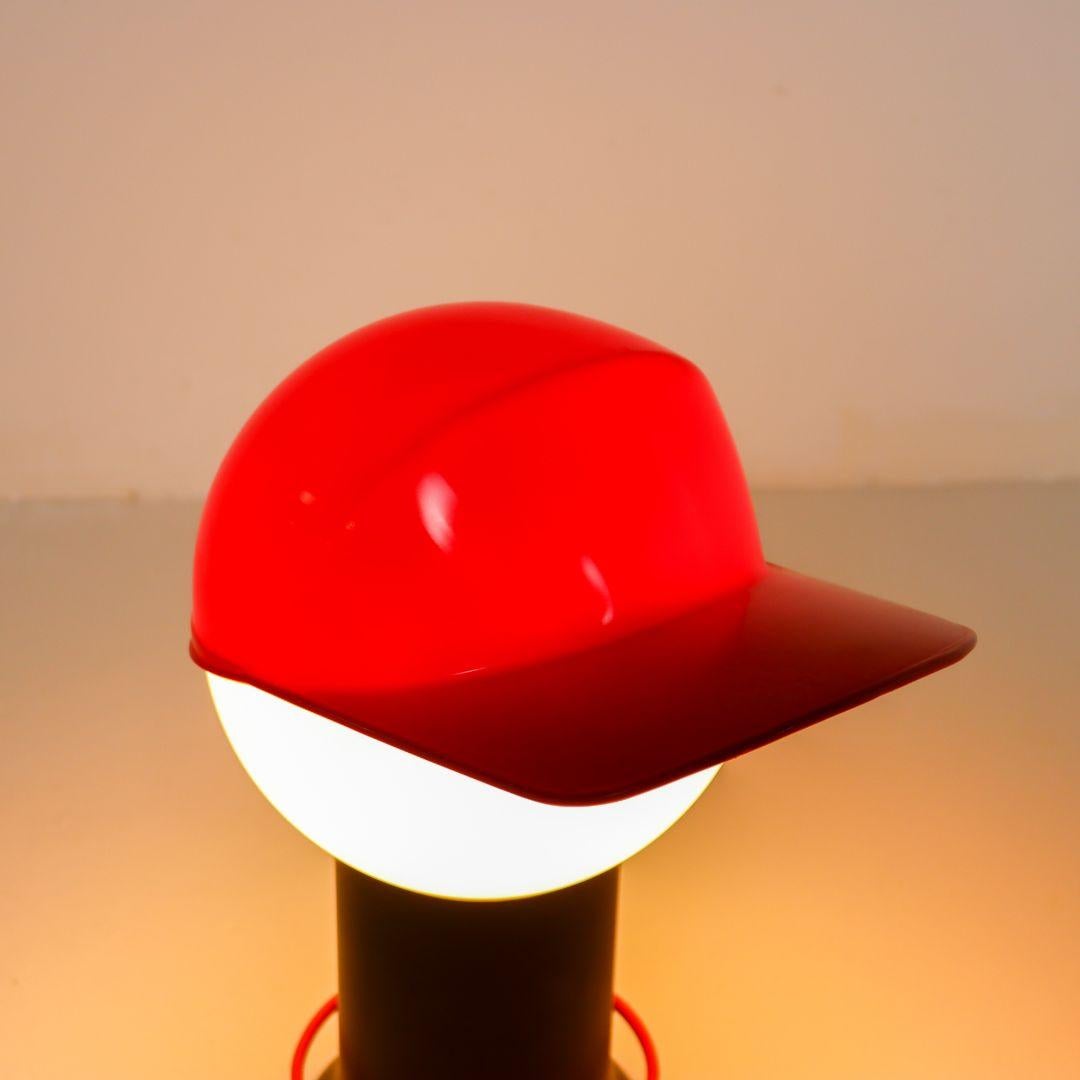 Cap Table Lamp by Giorgetto Giugiaro for Bilumen In Good Condition For Sale In BAARLO, LI