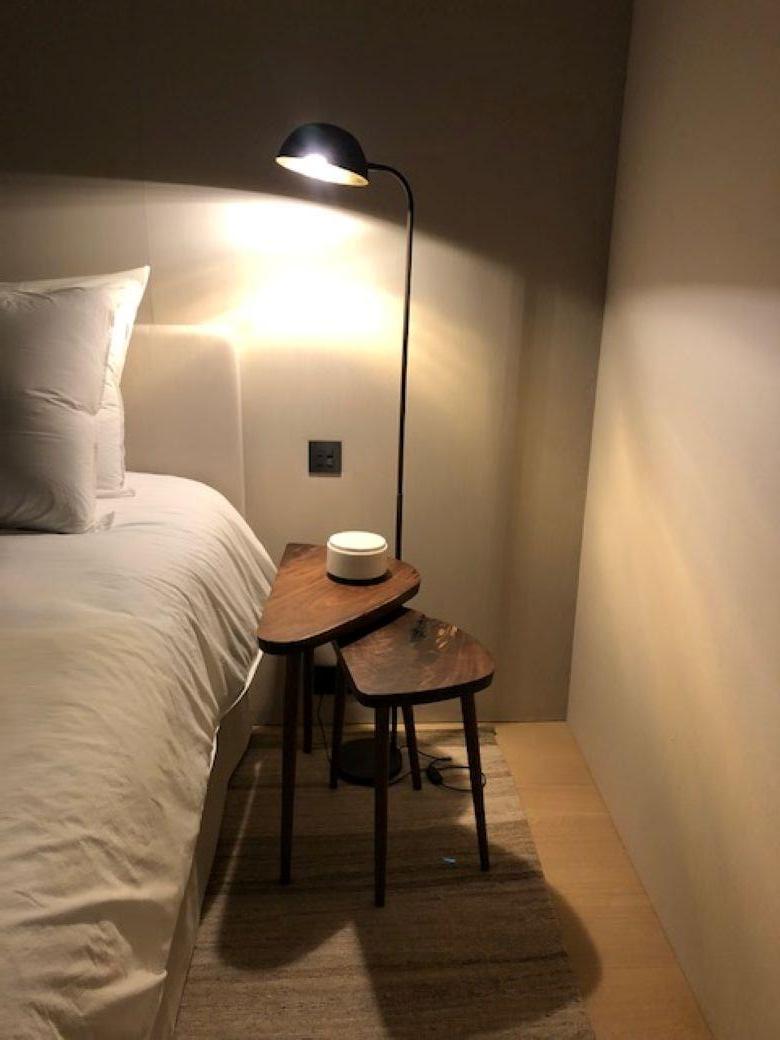 Noirci Applique à chapeau laiton noir LED en vente