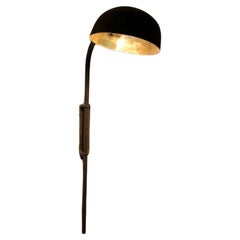 Kappe Wandleuchte Messing schwarz LED
