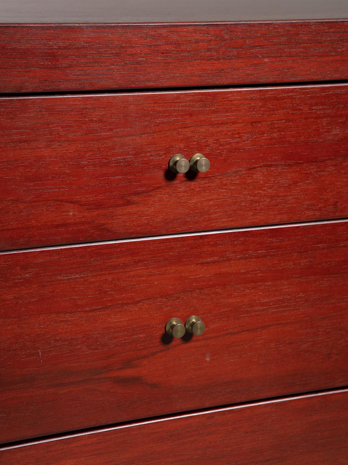 Late 20th Century Capable MB84 Wood Chest of Drawers by Roberto Poggi for Poggi, Italy, 1990s For Sale