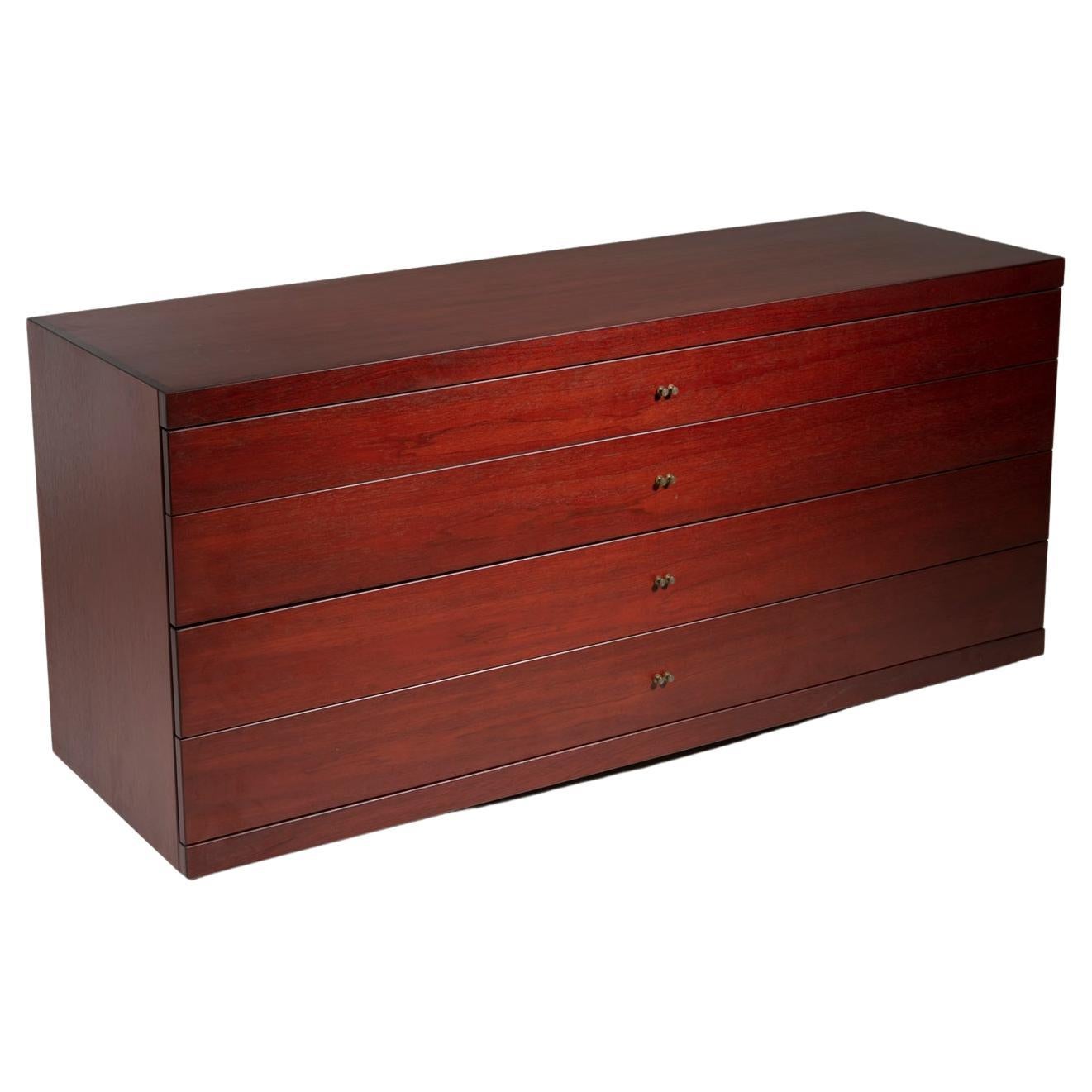 Capable MB84 Wood Chest of Drawers by Roberto Poggi for Poggi, Italy, 1990s For Sale