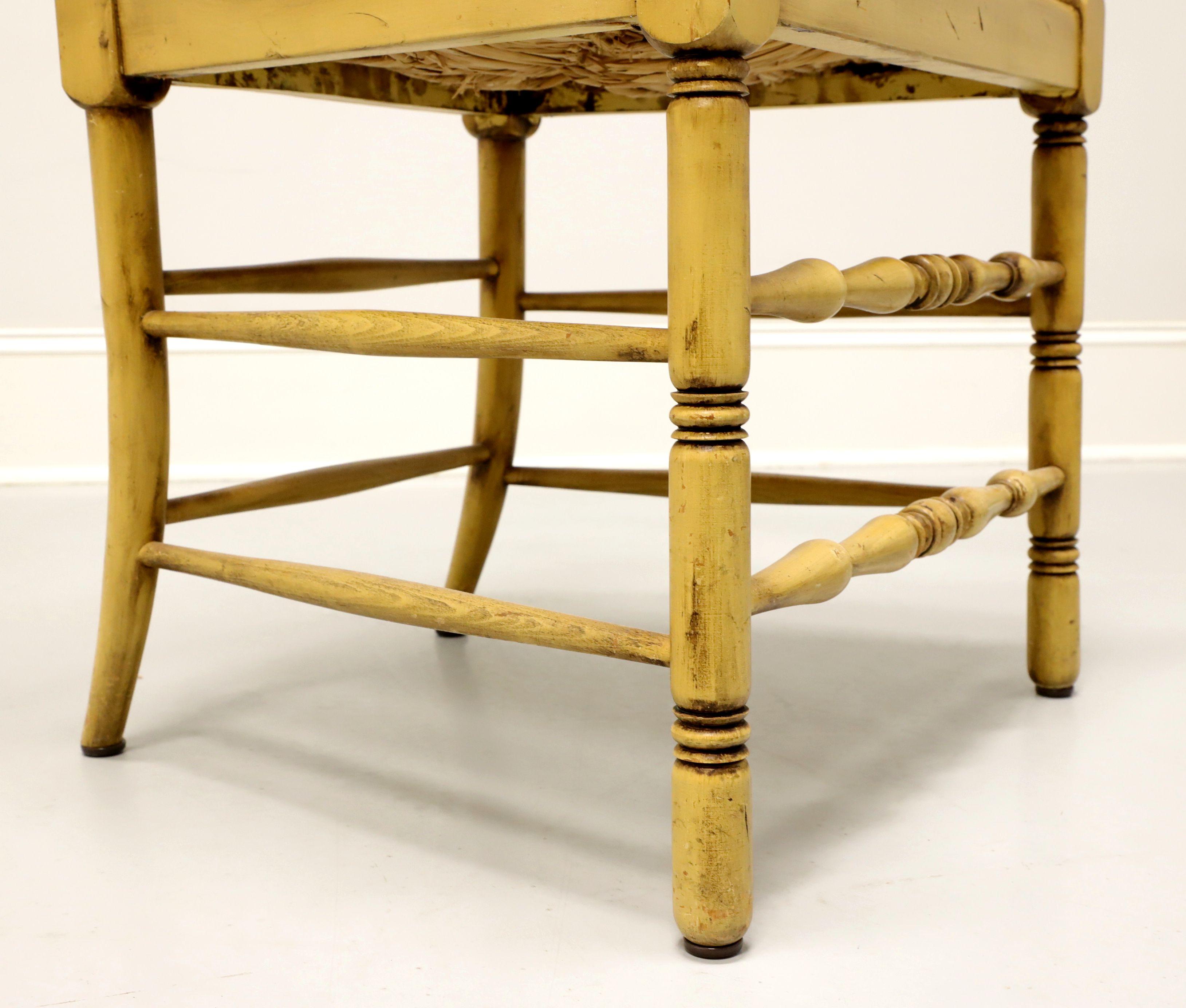CAPE ANN CHAIRS Esszimmerstühle aus Ahornholz mit Leiterrückenlehne und Binsensitzen – Paar im Angebot 4