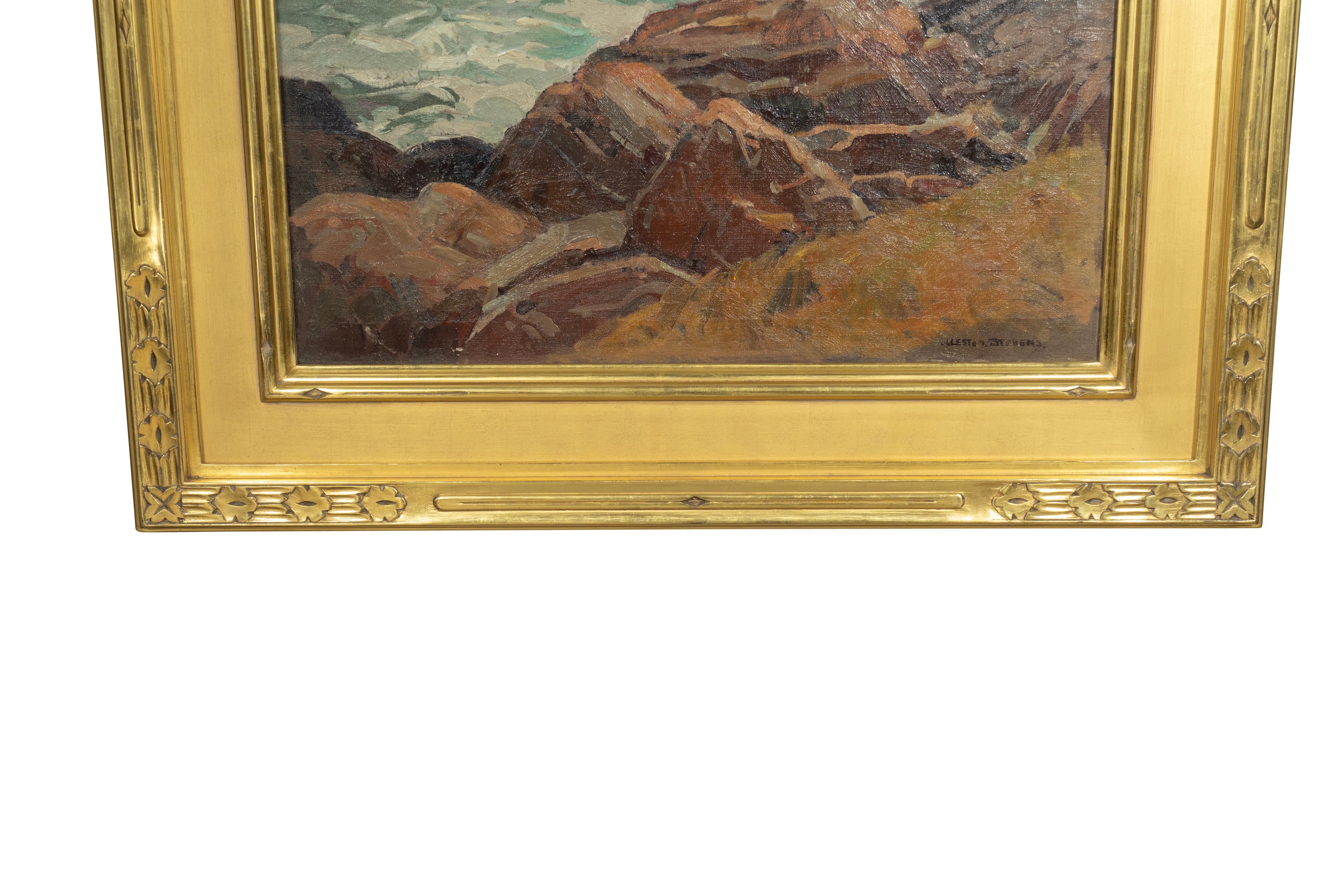 Cape Ann Oil On Canvas Painting By Lester Stevens For Sale 7