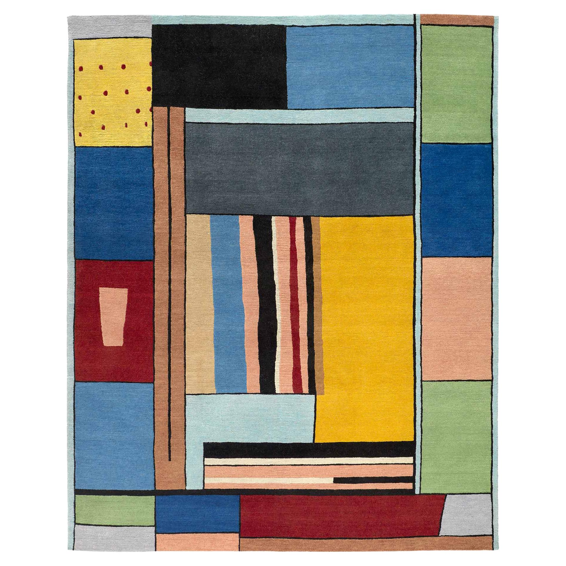 Cape COD Woollen Carpet by Roger Selden for Post Design Collection/Memphis For Sale