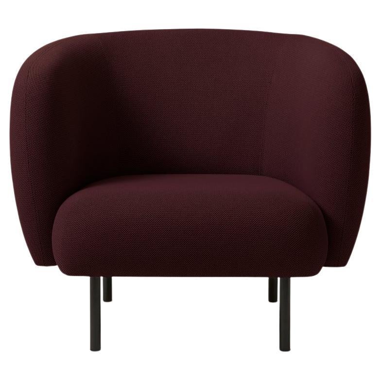 Cape Lounge Chair Burgundy by Warm Nordic For Sale at 1stDibs | burgundy  lounge chair