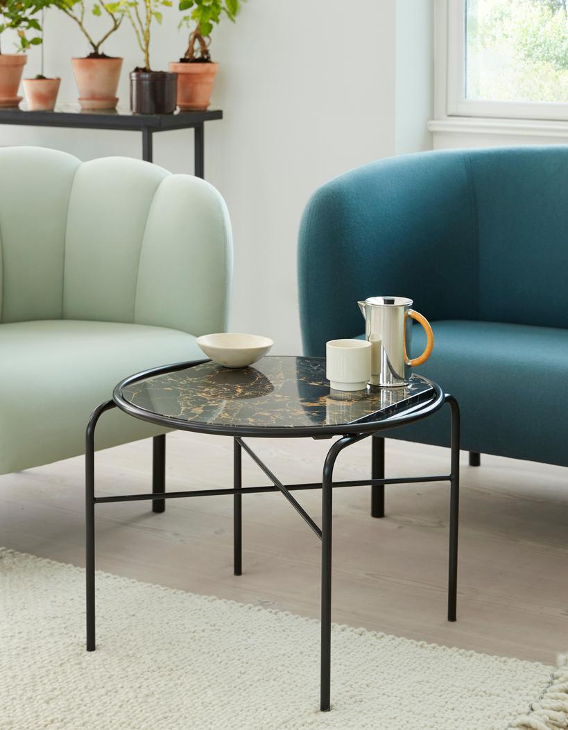 Acier Fauteuil de salon Cape vert forêt de Warm Nordic en vente