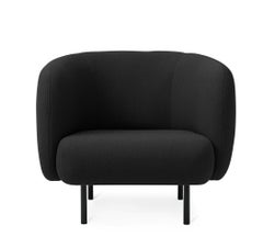 Cape Lounge Chair Mosaic Graphite by Warm Nordic