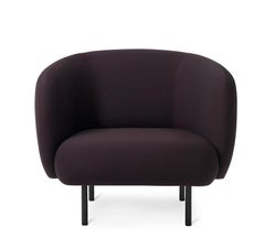 Cape Lounge Chair Sprinkles Eggplant by Warm Nordic