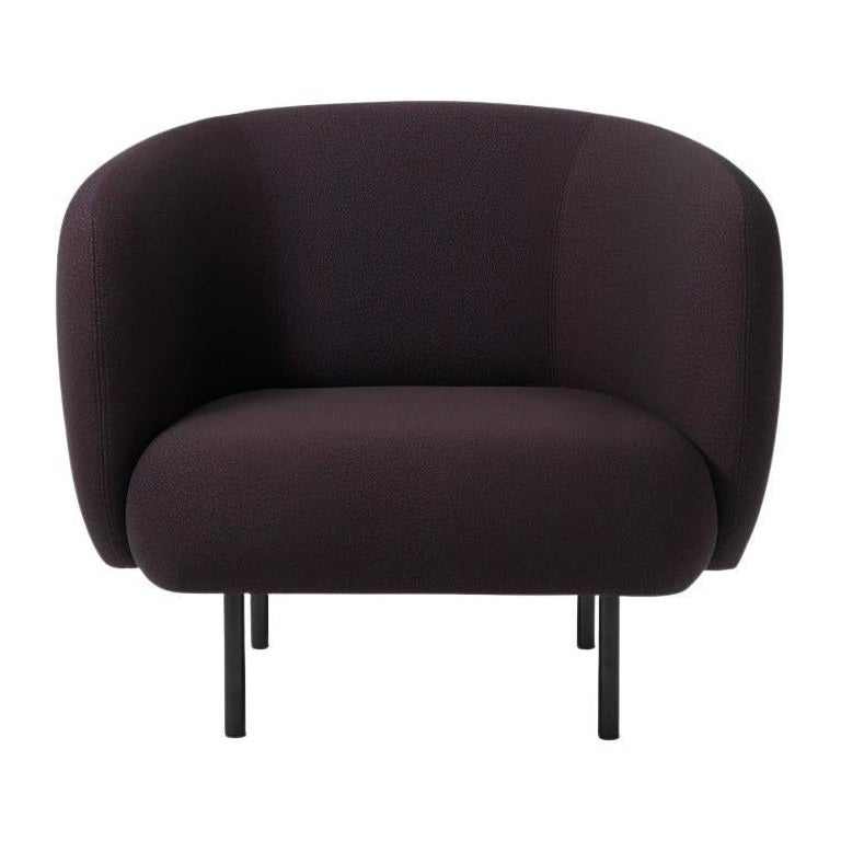 Cape Lounge Chair Sprinkles Eggplant di Warm Nordic