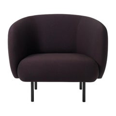 Cape Lounge Chair Sprinkles Eggplant di Warm Nordic
