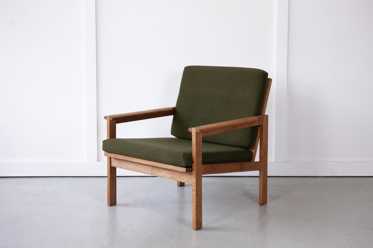 Mid-Century Modern 'Capella' armchair by Illum Wikkelsø for Niels Eilersen, Danish, Mid Century