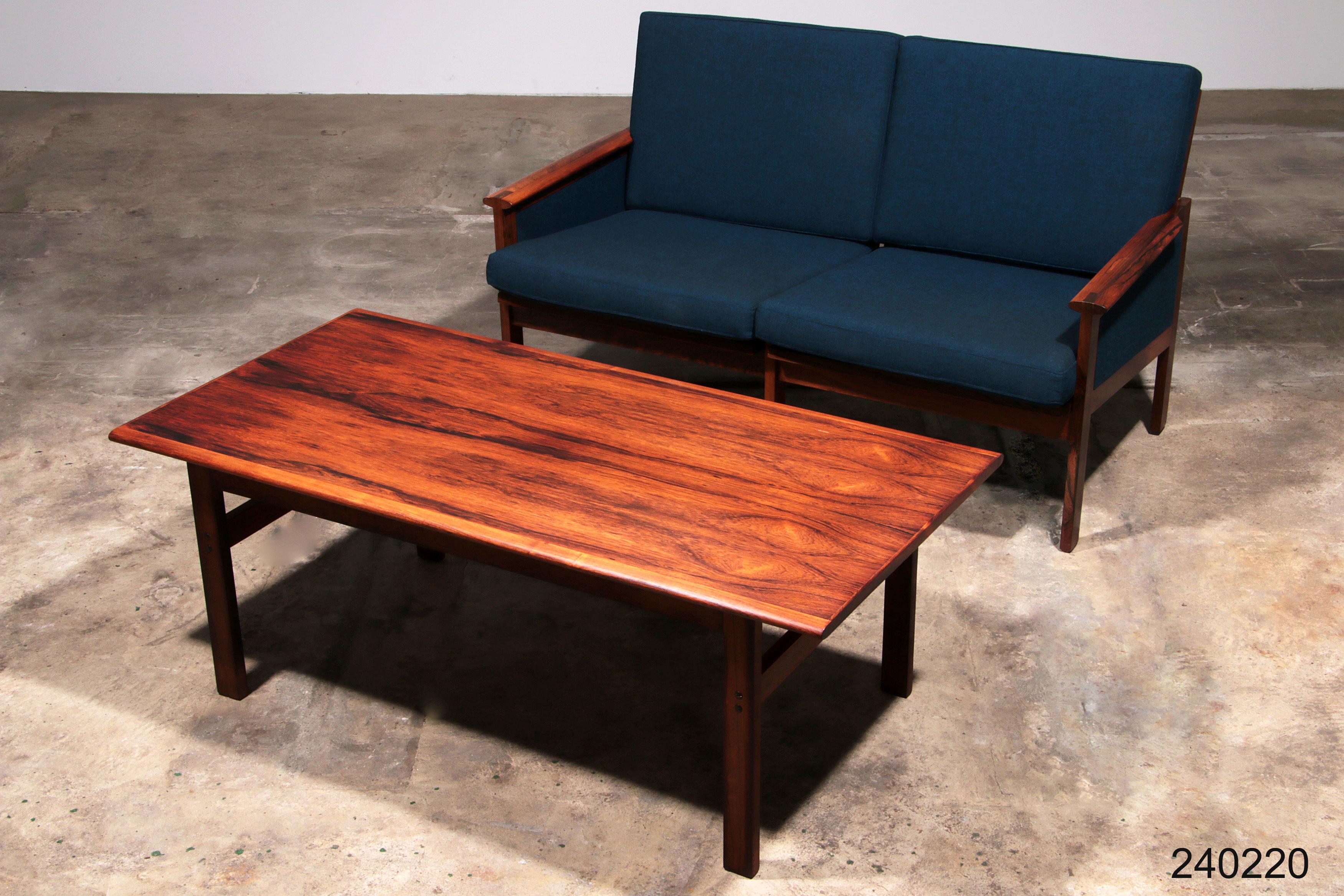 Illum Wikkelsø for Niels Eilersen, Capella Bench and table 1960 For Sale 13