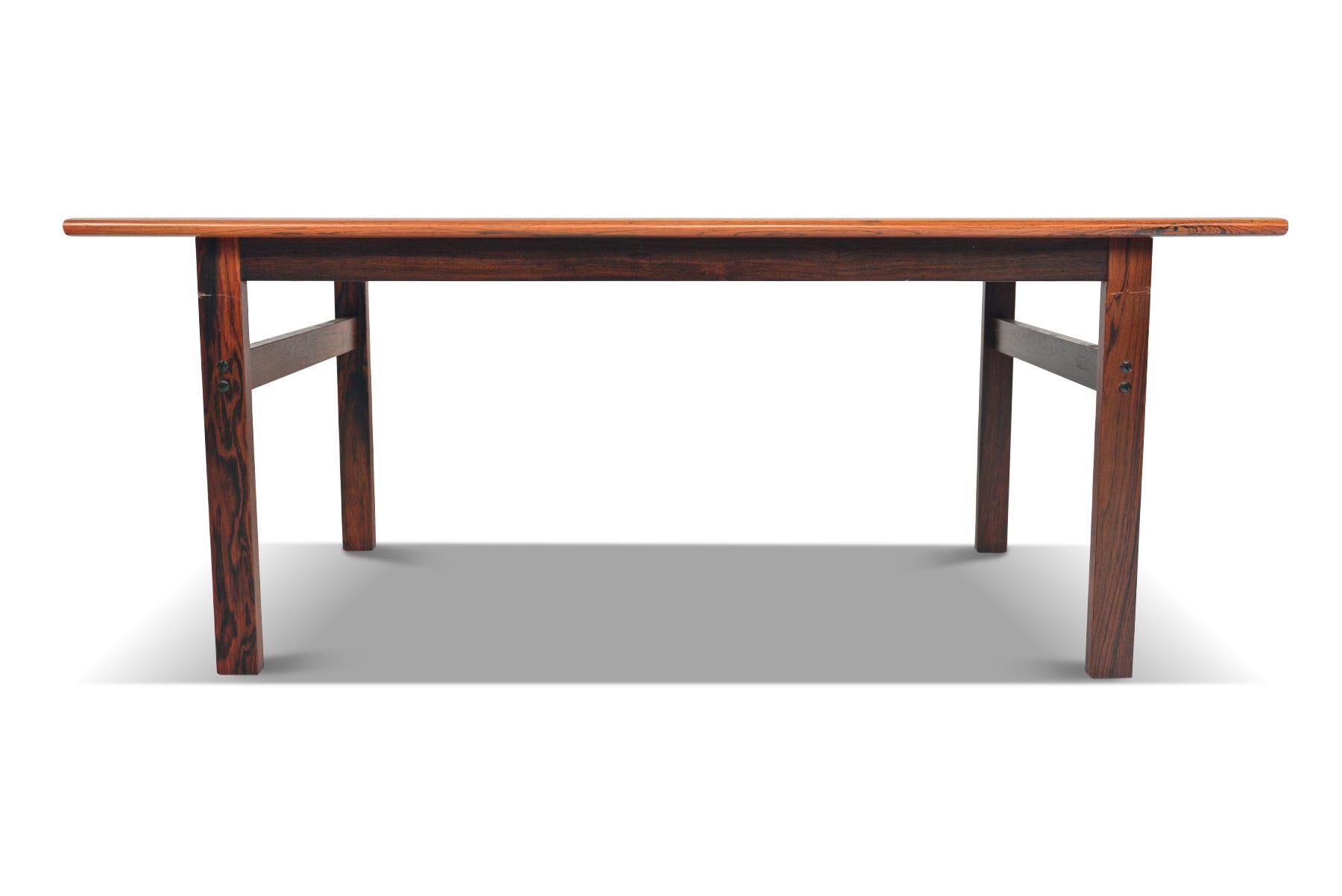 Mid-Century Modern Capella Coffee Table in Rosewood by Illum Wikkelsø  For Sale