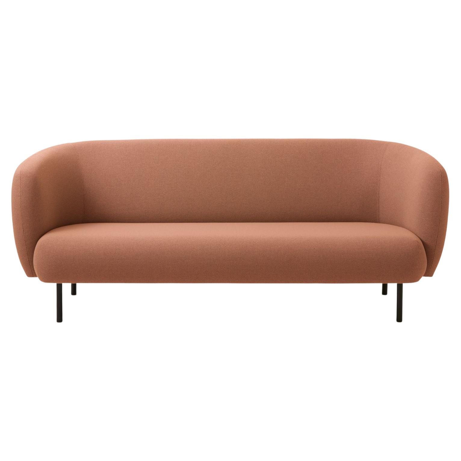 Caper 3 Seater Fresh Peach by Warm Nordic For Sale