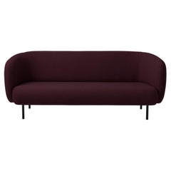 Caper 3 Seater Mosaic Dark Bordeaux by Warm Nordic