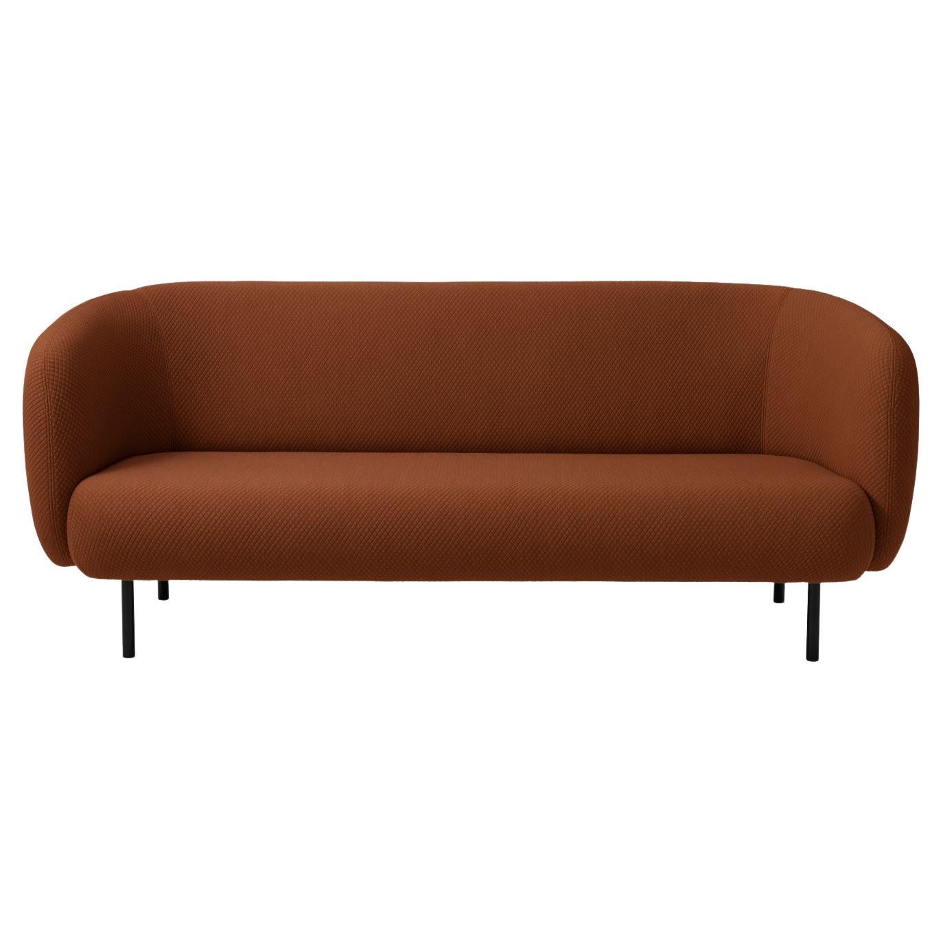 Caper 3 Seater Mosaic Spicy Brown by Warm Nordic For Sale